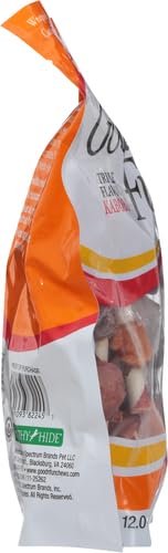 Good'N'Fun Triple Flavored Rawhide Kabobs for Dogs, 1 Pack, 12 oz-UPStoxs