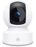 Kasa Indoor Pan/Tilt Smart Security Camera, 1080p HD Dog-Camera,2.4GHz with Night Vision,Motion Detection for Baby and Pet Monitor, Cloud & SD Card Storage, Works with Alexa& Google Home (EC70), White-UPStoxs