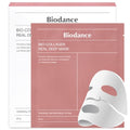 BIODANCE Bio-Collagen Real Deep Mask, Hydrating Overnight Hydrogel Mask, Pore Minimizing, Elasticity Improvement, 34g x4ea-UPStoxs