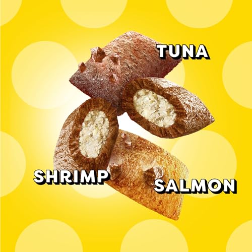 Temptations MixUps Crunchy and Soft Cat Treats Surfer's Delight Flavor, 16 oz. Tub-UPStoxs