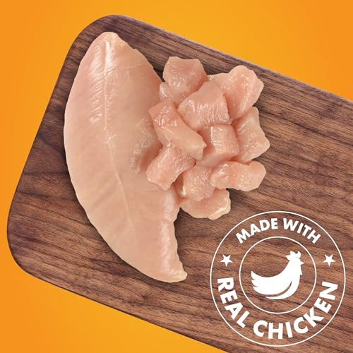 Pur Luv Dog Treats, Chicken & Sweet Potato Jerky Wraps, Made with Real Chicken, 16 Ounces, Rawhide Free, Healthy, Easily Digestible, Long Lasting, High Protein Dog Treat, Satisfies Dog's Urge to Chew-UPStoxs