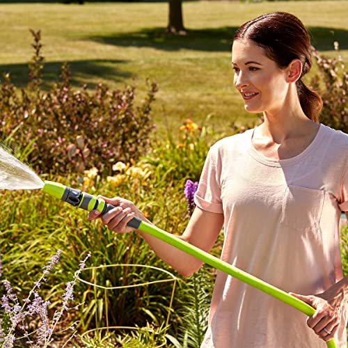 Flexzilla Garden Hose 5/8 in. x 50 ft, Heavy Duty, Lightweight, Drinking Water Safe, ZillaGreen - HFZG550YW-E-UPStoxs