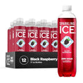 Sparkling Ice, Black Raspberry Sparkling Water, Zero Sugar Flavored Water, with Vitamins and Antioxidants, Low Calorie Beverage, 17 fl oz Bottles (Pack of 12)-UPStoxs