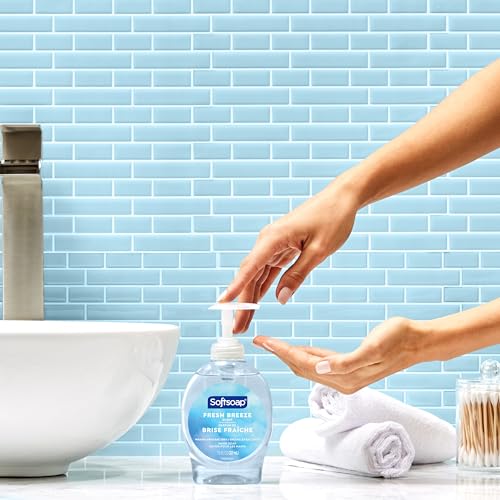 Softsoap Liquid Hand Soap, Fresh Breeze - 7.5 Fl Oz (Pack of 6)-UPStoxs