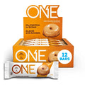 ONE Protein Bars, Maple Glazed Doughnut, Gluten Free Protein Bars with 20g Protein and 1g Sugar, Pantry Staples, 2.12 oz (12 Count)-UPStoxs