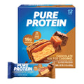 Pure Protein Bars, High Protein, Nutritious Snacks to Support Energy, Low Sugar, Gluten Free, Chocolate Salted Caramel, 1.76 oz., 12 Count (Pack of 1) (Packaging May Vary)-UPStoxs