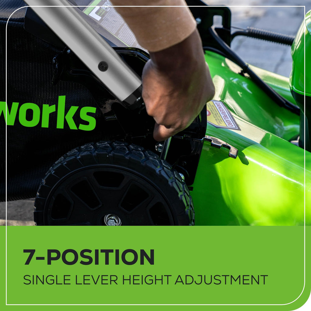 Greenworks 80V 21 in Self-Propelled Lawn Mower, 4.0 Ah Battery and Charger