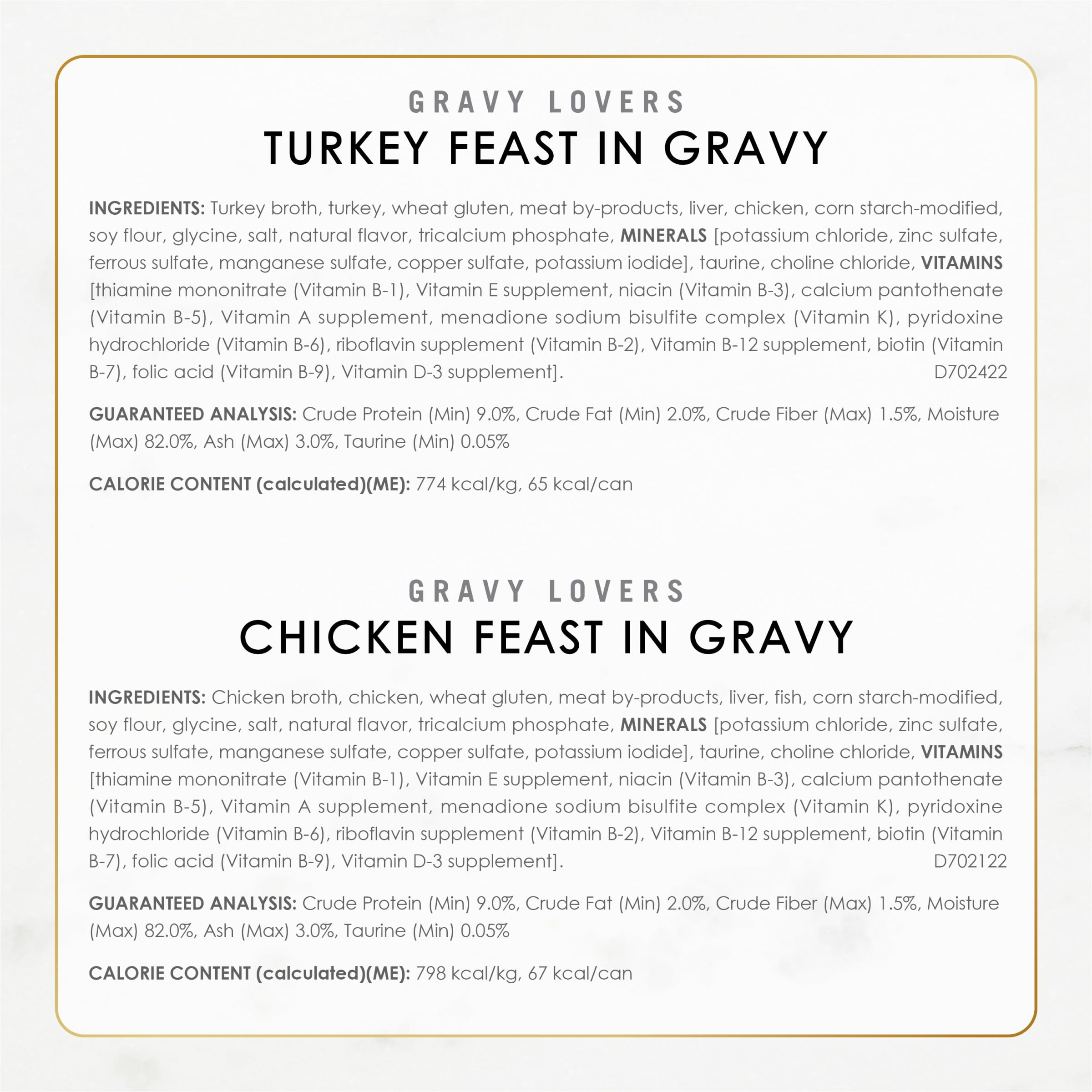 Purina Fancy Feast Gravy Lovers Poultry and Beef Grilled Gourmet Wet Cat Food Variety Pack - 3 Ounce (Pack of 24)-UPStoxs