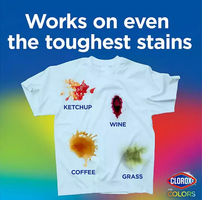 Clorox 2 for Colors Free & Clear Stain Remover, 90 loads, 112 fl. oz.